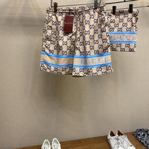 designer,replica,clothing,fake,1:1,lv,luxury,high quality Gucci FW early autumn new woven sports beach shorts
