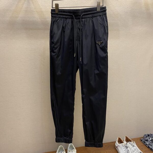designer,replica,clothing,fake,1:1,lv,luxury,high quality Prada lightweight technical nylon track pants