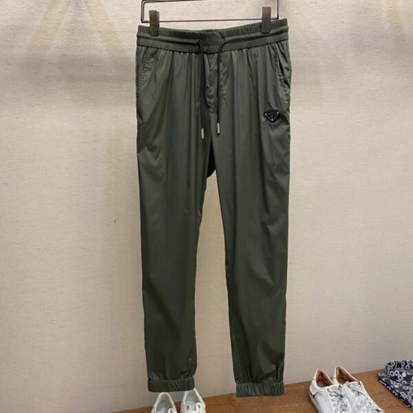 designer,replica,clothing,fake,1:1,lv,luxury,high quality Prada lightweight technical nylon track pants