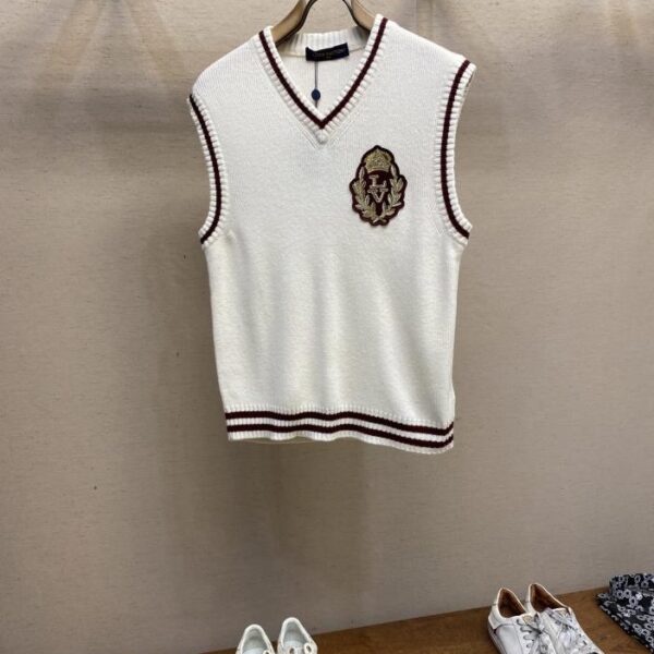 designer,replica,clothing,fake,1:1,lv,luxury,high quality Louis Vuitton Detailed sheepskin vest