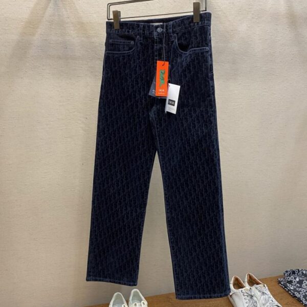 designer,replica,clothing,fake,1:1,lv,luxury,high quality Dior x KAWS joint jeans limited edition for the Year of the Snake