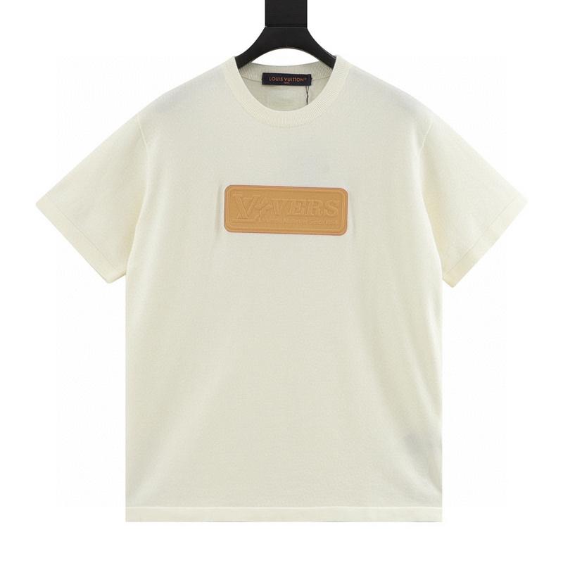 designer,replica,clothing,fake,1:1,lv,luxury,high quality Louis Vuitton yellow chest logo patch knitted short-sleeved T-shirt (C1D3) designer,replica,clothing,fake,1:1,lv,luxury,high quality Louis Vuitton yellow chest logo patch knitted short-sleeved T-shirt (C1D3)