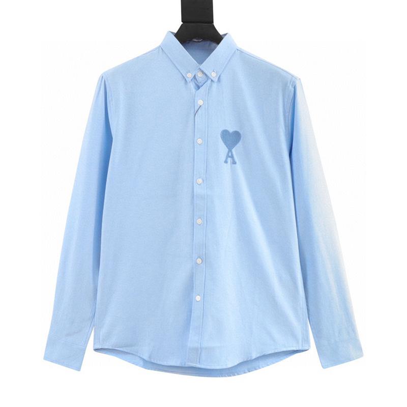 designer,replica,clothing,fake,1:1,lv,luxury,high quality AMIPARIS Logo love logo candy color pleated long-sleeved shirt (F526) designer,replica,clothing,fake,1:1,lv,luxury,high quality AMIPARIS Logo love logo candy color pleated long-sleeved shirt (F526)