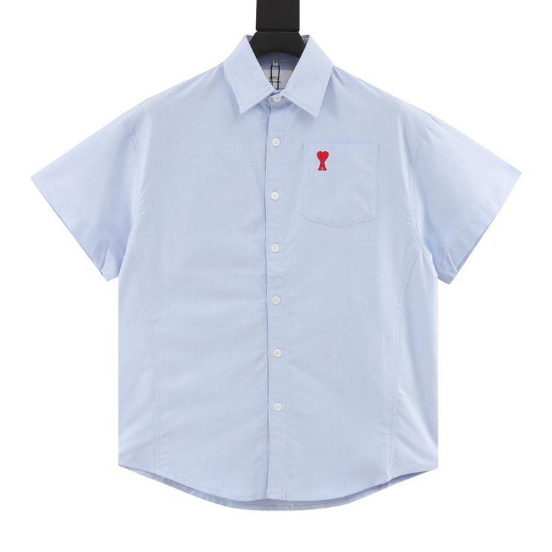 designer,replica,clothing,fake,1:1,lv,luxury,high quality AMI men’s and women’s classic red heart solid color casual loose short-sleeved shirt (071E) designer,replica,clothing,fake,1:1,lv,luxury,high quality AMI men’s and women’s classic red heart solid color casual loose short-sleeved shirt (071E)
