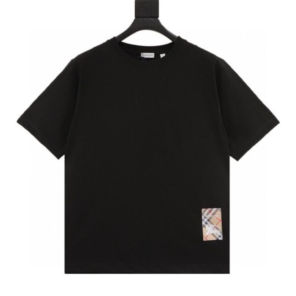 designer,replica,clothing,fake,1:1,lv,luxury,high quality Burberry Spring War Horse Knight Label Short Sleeve (33E3)