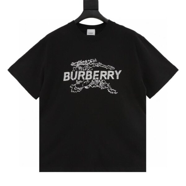 designer,replica,clothing,fake,1:1,lv,luxury,high quality Burberry Sketch War Horse Embroidered Short Sleeve (53C0)