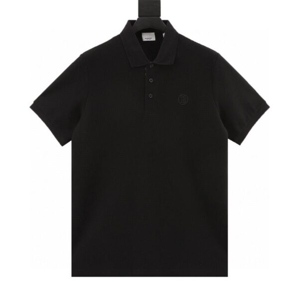 designer,replica,clothing,fake,1:1,lv,luxury,high quality Burberry classic placket chest logo short-sleeved POLO shirt (BDCA)