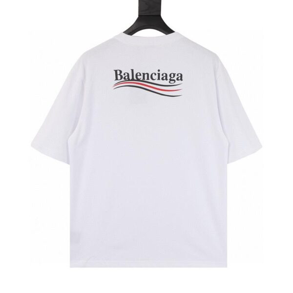 designer,replica,clothing,fake,1:1,lv,luxury,high quality Balenciaga cola wave print short sleeves (C3Fendi)