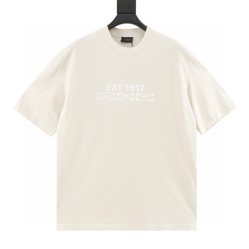 designer,replica,clothing,fake,1:1,lv,luxury,high quality Balenciaga’s new founding year EST.1917 simple and fashionable printed T-shirt (F73F) designer,replica,clothing,fake,1:1,lv,luxury,high quality Balenciaga’s new founding year EST.1917 simple and fashionable printed T-shirt (F73F)