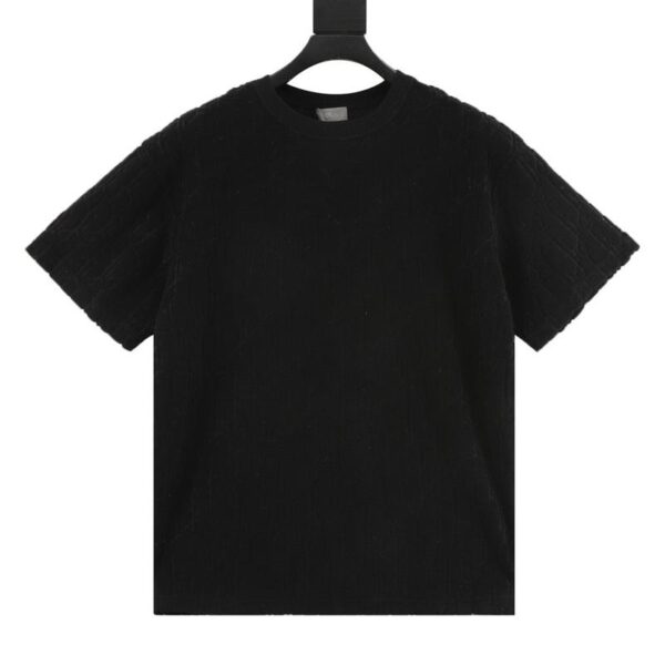 designer,replica,clothing,fake,1:1,lv,luxury,high quality Dior Obliave classic jacquard all-over lettering short-sleeved T-shirt (2015)