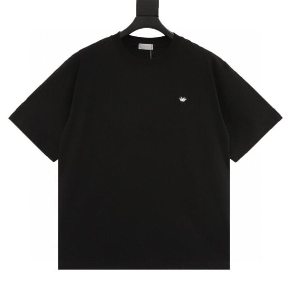 designer,replica,clothing,fake,1:1,lv,luxury,high quality Dior little bee embroidered logo couple short-sleeved T-shirt (682F)