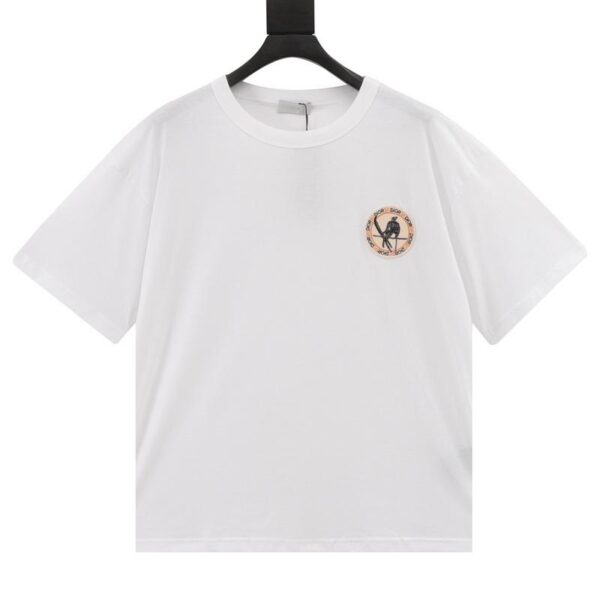 designer,replica,clothing,fake,1:1,lv,luxury,high quality Dior patch logo crew neck short sleeves (1098)