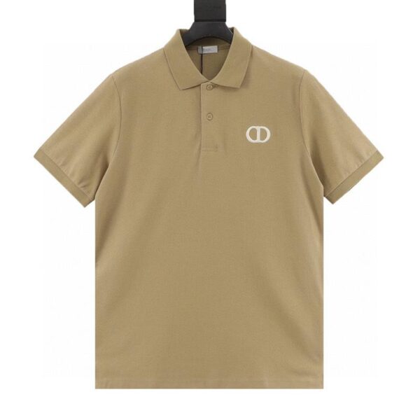 designer,replica,clothing,fake,1:1,lv,luxury,high quality Dior embroidered short-sleeved polo shirt (B365)