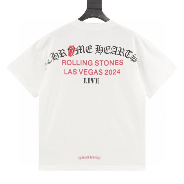 designer,replica,clothing,fake,1:1,lv,luxury,high quality Chrome Hearts Sanskrit printed letter T-shirt short sleeves (2158)