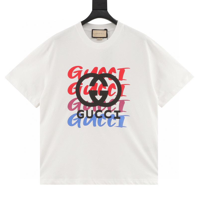 designer,replica,clothing,fake,1:1,lv,luxury,high quality Gucci Gradient Slogan Double G Print Short Sleeves (592A) designer,replica,clothing,fake,1:1,lv,luxury,high quality Gucci Gradient Slogan Double G Print Short Sleeves (592A)