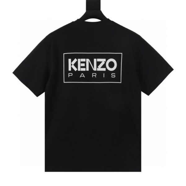 designer,replica,clothing,fake,1:1,lv,luxury,high quality Kenzo Begonia Flower Series Back Printed Round Neck T-shirt (8308)