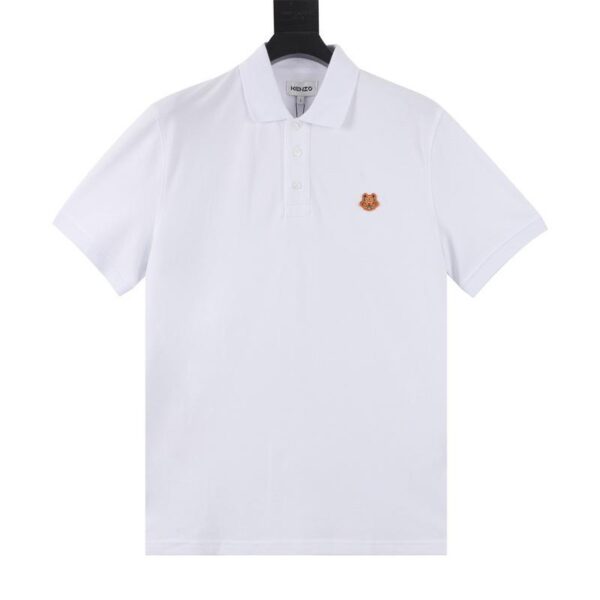 designer,replica,clothing,fake,1:1,lv,luxury,high quality Kenzo tiger head embroidered LOGO short-sleeved POLO shirt (5098)
