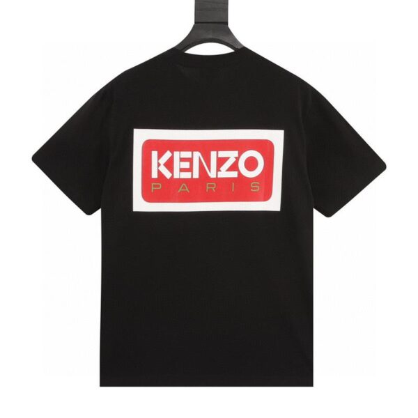 designer,replica,clothing,fake,1:1,lv,luxury,high quality KENZO short-sleeved T-shirt with letters on the back (300D)