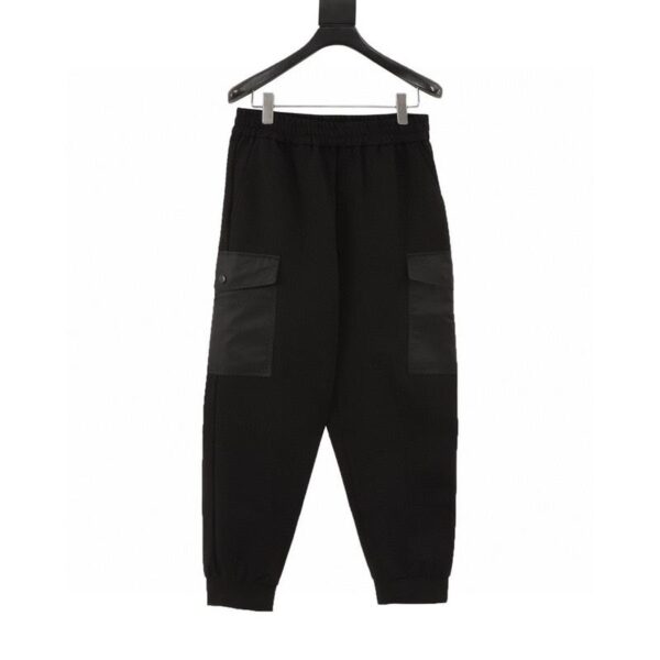 designer,replica,clothing,fake,1:1,lv,luxury,high quality Prada PRD Regenerated Nylon Double Pocket Cotton Fleece Sweatpants (B2F1)