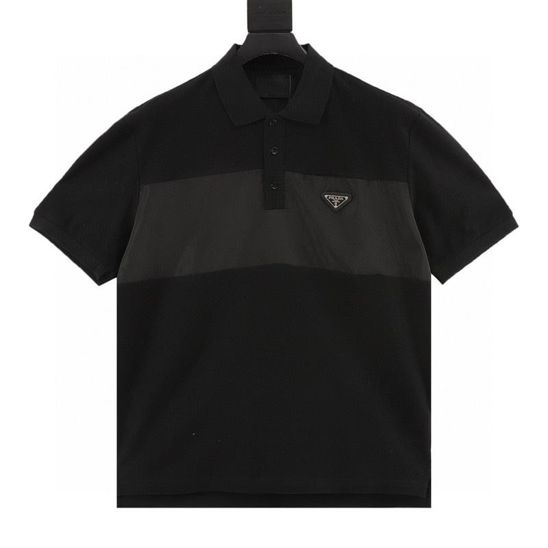 designer,replica,clothing,fake,1:1,lv,luxury,high quality Prada PRD patchwork triangle logo short-sleeved Polo shirt (BEC7) designer,replica,clothing,fake,1:1,lv,luxury,high quality Prada PRD patchwork triangle logo short-sleeved Polo shirt (BEC7)