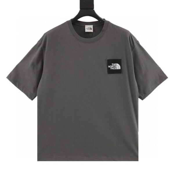 designer,replica,clothing,fake,1:1,lv,luxury,high quality The North Face co-branded basic square logo letter digital printed short-sleeve (9935)
