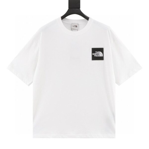 designer,replica,clothing,fake,1:1,lv,luxury,high quality The North Face co-branded basic square logo letter digital printed short-sleeve (A736)