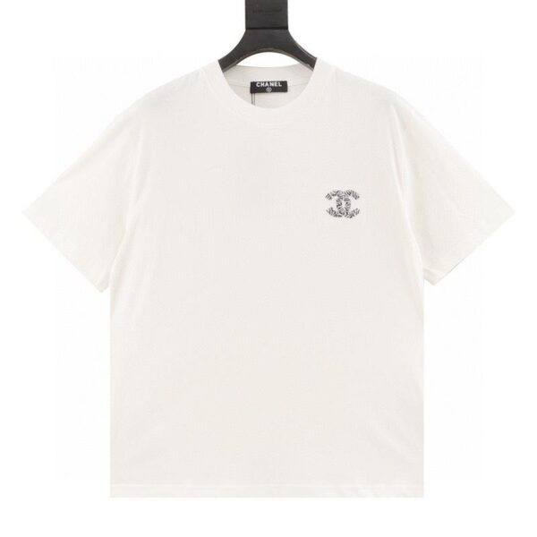 designer,replica,clothing,fake,1:1,lv,luxury,high quality Chanel Pantin 10th Anniversary Limited Double C Braided Embroidered Short Sleeves (D10C)
