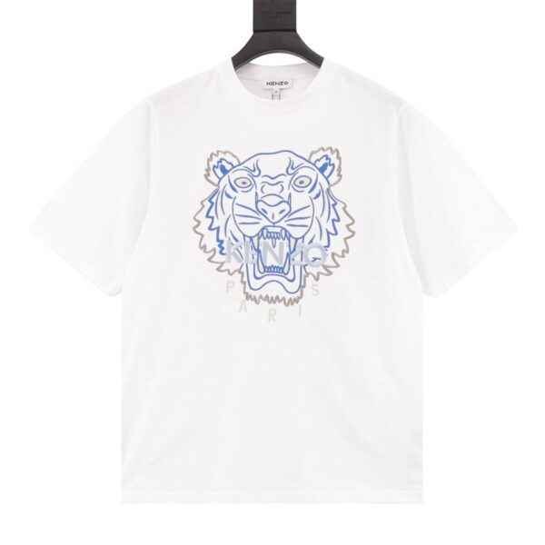 designer,replica,clothing,fake,1:1,lv,luxury,high quality Kenzo tiger head T-shirt official website synchronization (A1DD)