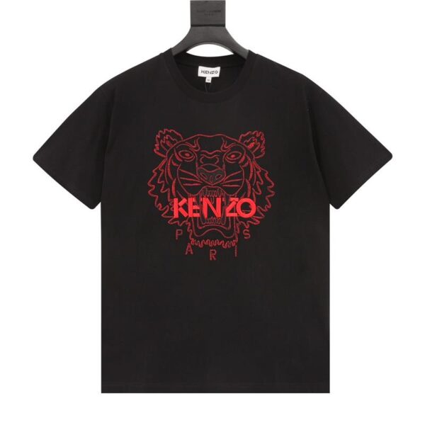 designer,replica,clothing,fake,1:1,lv,luxury,high quality Kenzo tiger head T-shirt official website synchronization (B12F)