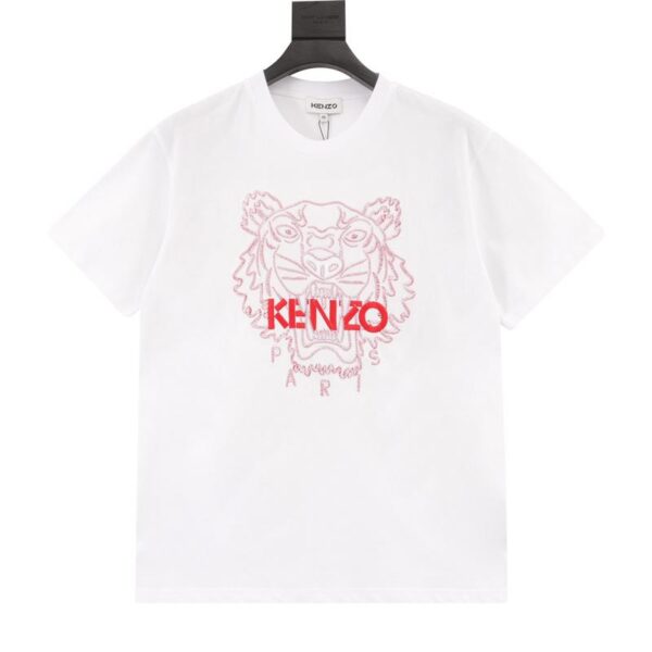 designer,replica,clothing,fake,1:1,lv,luxury,high quality Kenzo tiger head T-shirt official website synchronization (D19B)