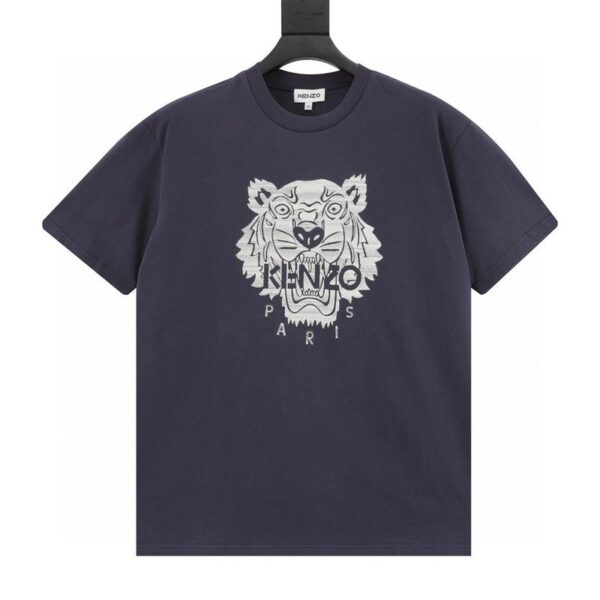 designer,replica,clothing,fake,1:1,lv,luxury,high quality Kenzo tiger head T-shirt men’s official website synchronization (556B)
