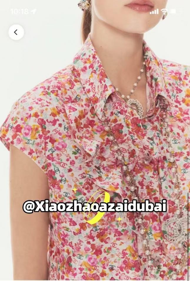 designer,replica,clothing,fake,1:1,lv,luxury,high quality Early spring and summer series Chanel new printed sleeveless shirt designer,replica,clothing,fake,1:1,lv,luxury,high quality Early spring and summer series Chanel new printed sleeveless shirt