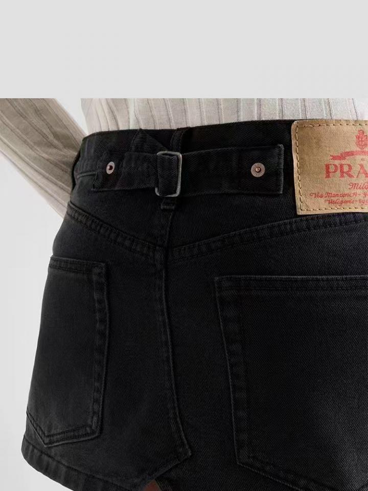 designer,replica,clothing,fake,1:1,lv,luxury,high quality Early spring and summer series Prada new denim short skirt designer,replica,clothing,fake,1:1,lv,luxury,high quality Early spring and summer series Prada new denim short skirt