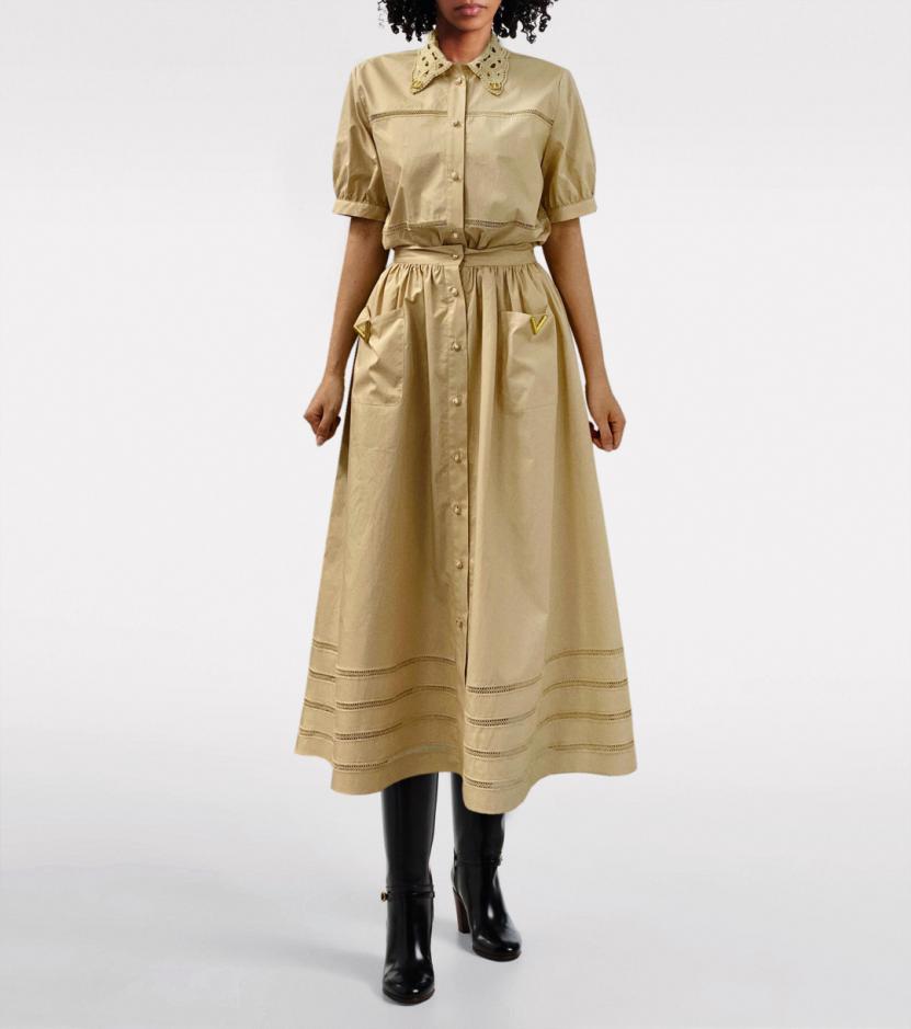 designer,replica,clothing,fake,1:1,lv,luxury,high quality Versace heavy-duty positioning embroidery temperament lapel shirt ➕ umbrella skirt suit designer,replica,clothing,fake,1:1,lv,luxury,high quality Versace heavy-duty positioning embroidery temperament lapel shirt ➕ umbrella skirt suit