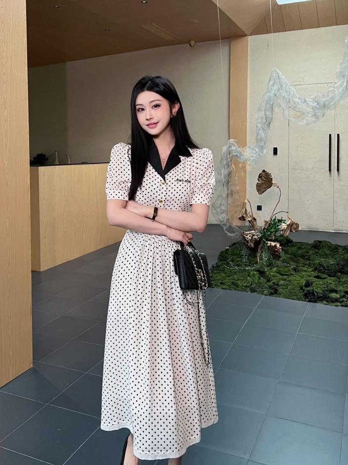 designer,replica,clothing,fake,1:1,lv,luxury,high quality Miu Miu polka dot dress designer,replica,clothing,fake,1:1,lv,luxury,high quality Miu Miu polka dot dress