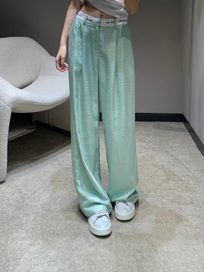 designer,replica,clothing,fake,1:1,lv,luxury,high quality Miu Miu new style casual trousers with letter waistband designer,replica,clothing,fake,1:1,lv,luxury,high quality Miu Miu new style casual trousers with letter waistband