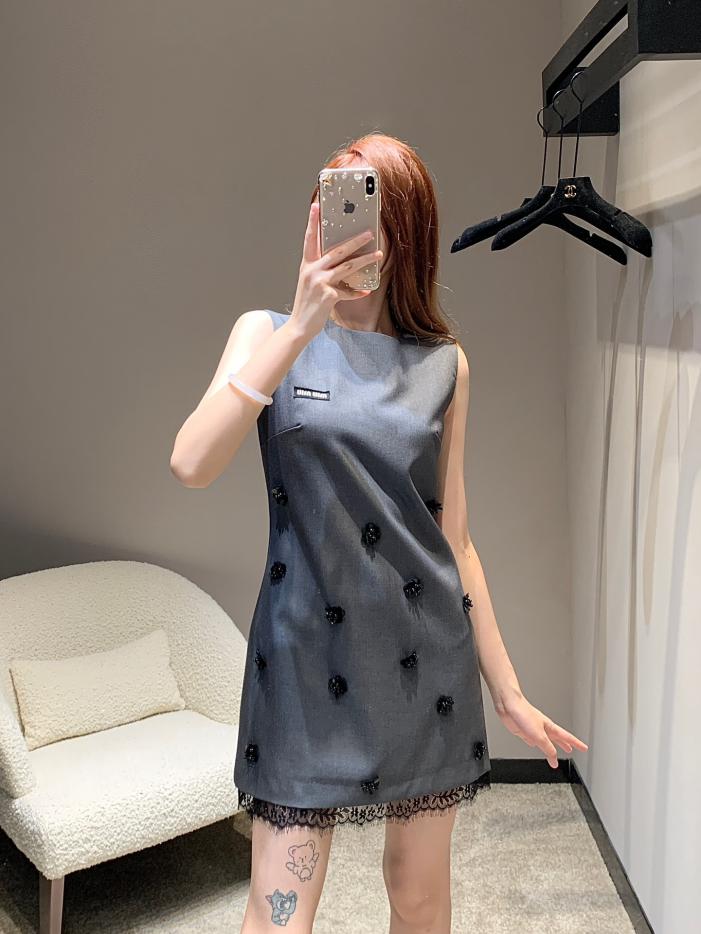 designer,replica,clothing,fake,1:1,lv,luxury,high quality Miu Miu new style micro-beaded flower patchwork lace vest dress designer,replica,clothing,fake,1:1,lv,luxury,high quality Miu Miu new style micro-beaded flower patchwork lace vest dress