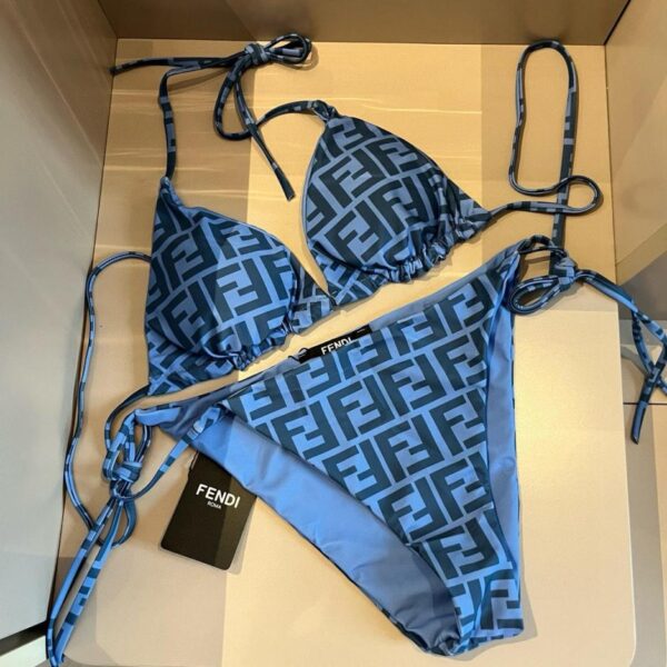 designer,replica,clothing,fake,1:1,lv,luxury,high quality Fendi new printed bikini️