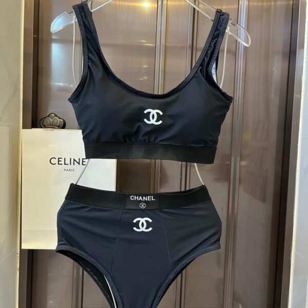 designer,replica,clothing,fake,1:1,lv,luxury,high quality Chanel swimsuit separates suit