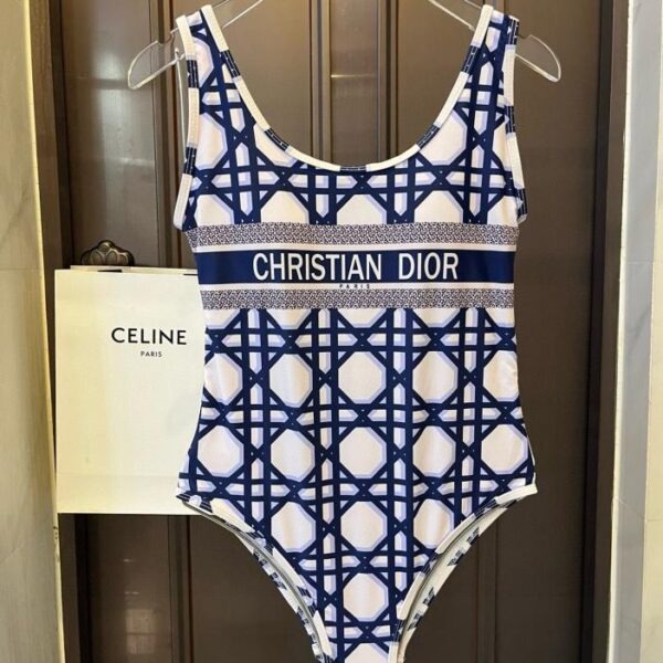 designer,replica,clothing,fake,1:1,lv,luxury,high quality Dior new one-piece swimsuit