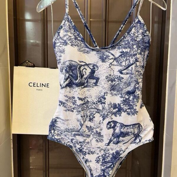 designer,replica,clothing,fake,1:1,lv,luxury,high quality Dior new one-piece swimsuit
