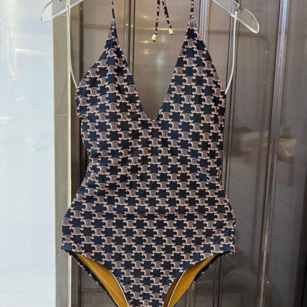 designer,replica,clothing,fake,1:1,lv,luxury,high quality Celine new one-piece swimsuit