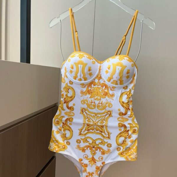 designer,replica,clothing,fake,1:1,lv,luxury,high quality D&G one-piece underwired swimsuit️