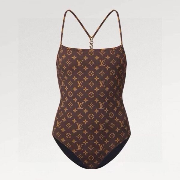 designer,replica,clothing,fake,1:1,lv,luxury,high quality Louis Vuitton new one-piece swimsuit