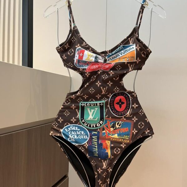designer,replica,clothing,fake,1:1,lv,luxury,high quality Louis Vuitton new one-piece swimsuit