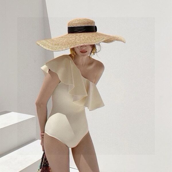 designer,replica,clothing,fake,1:1,lv,luxury,high quality Chanel haute couture one-piece swimsuit