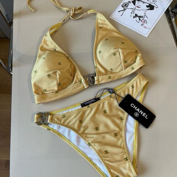 designer,replica,clothing,fake,1:1,lv,luxury,high quality Chanel bikini swimsuit