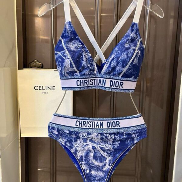 designer,replica,clothing,fake,1:1,lv,luxury,high quality Dior new split swimsuit