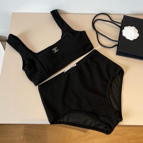 designer,replica,clothing,fake,1:1,lv,luxury,high quality Chanel tankini bikini set