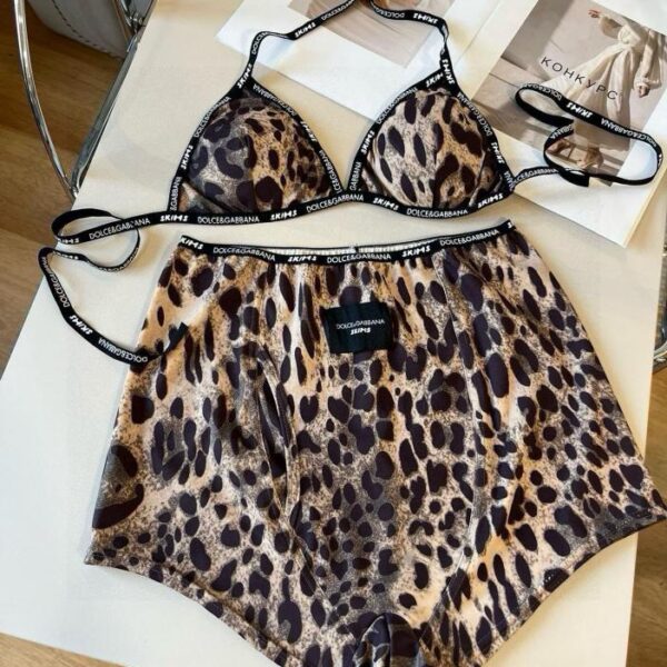 designer,replica,clothing,fake,1:1,lv,luxury,high quality D&G new web bikini split swimsuit set